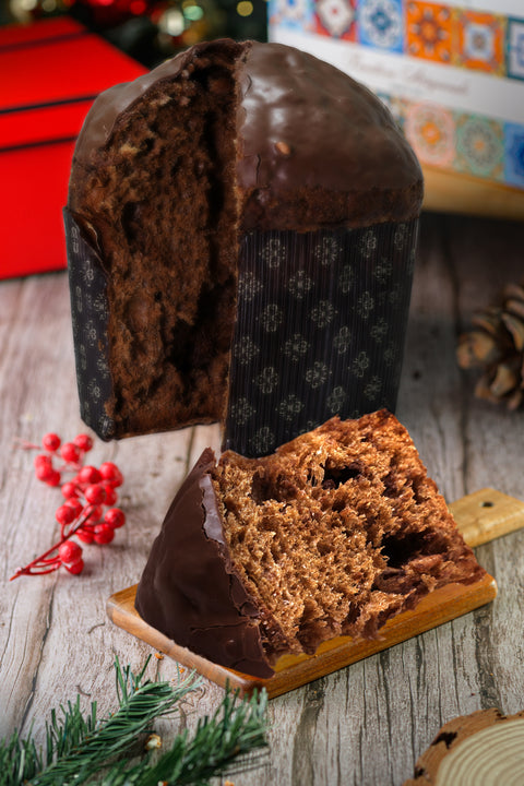 Panettone Coffee & Caramel Chocolate